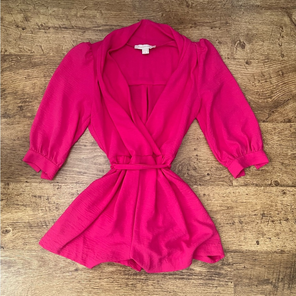 Monteau Los Angeles Pink Romper